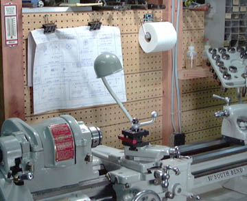 Photo of lathe